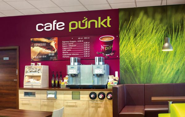 APOGEUM - CAFE PUNKT koncepcja marki na sciane